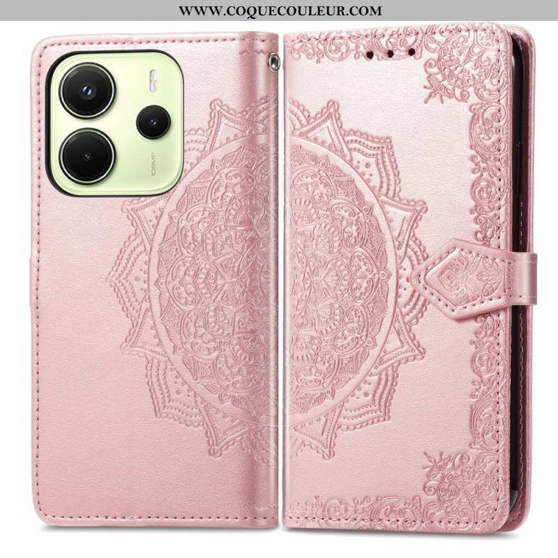 Housse Xiaomi Redmi Note 14 4G Mandala Baroque