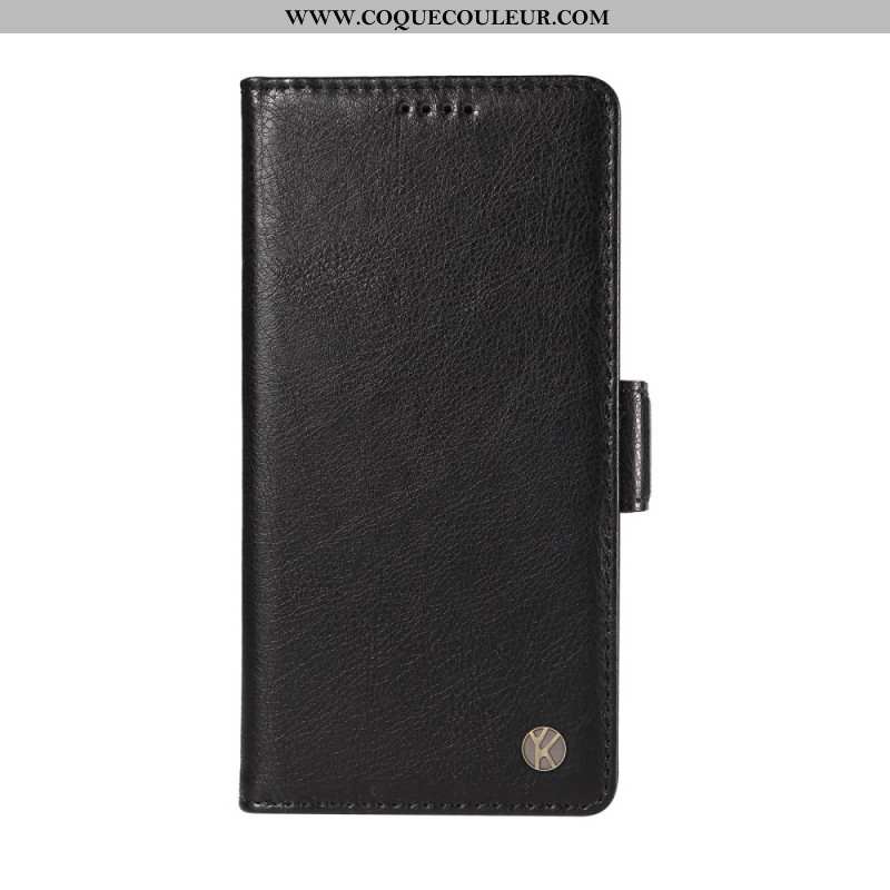 Housse Xiaomi Redmi Note 14 4G Texture Litchi YKATU