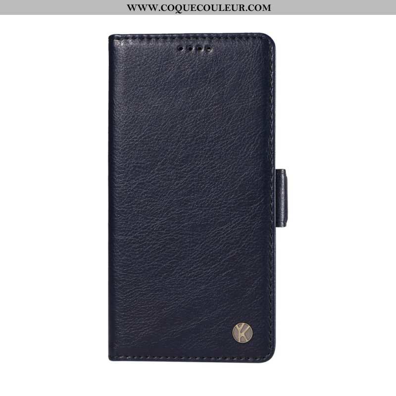 Housse Xiaomi Redmi Note 14 4G Texture Litchi YKATU