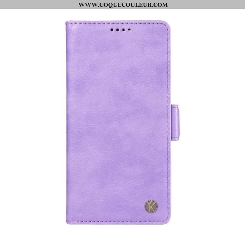 Housse Xiaomi Redmi Note 14 4G Texture Litchi YKATU