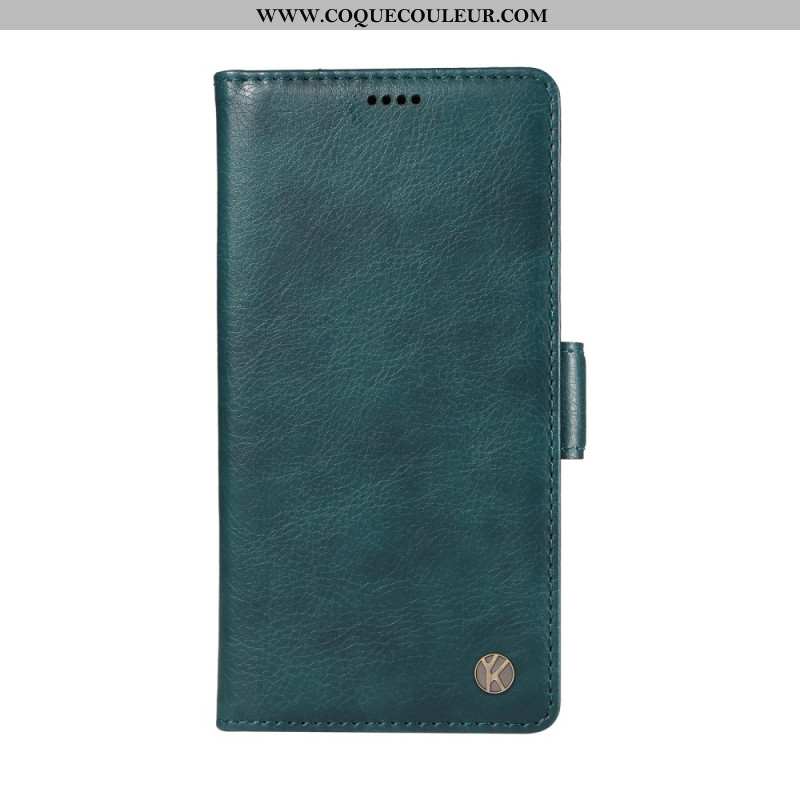 Housse Xiaomi Redmi Note 14 4G Texture Litchi YKATU