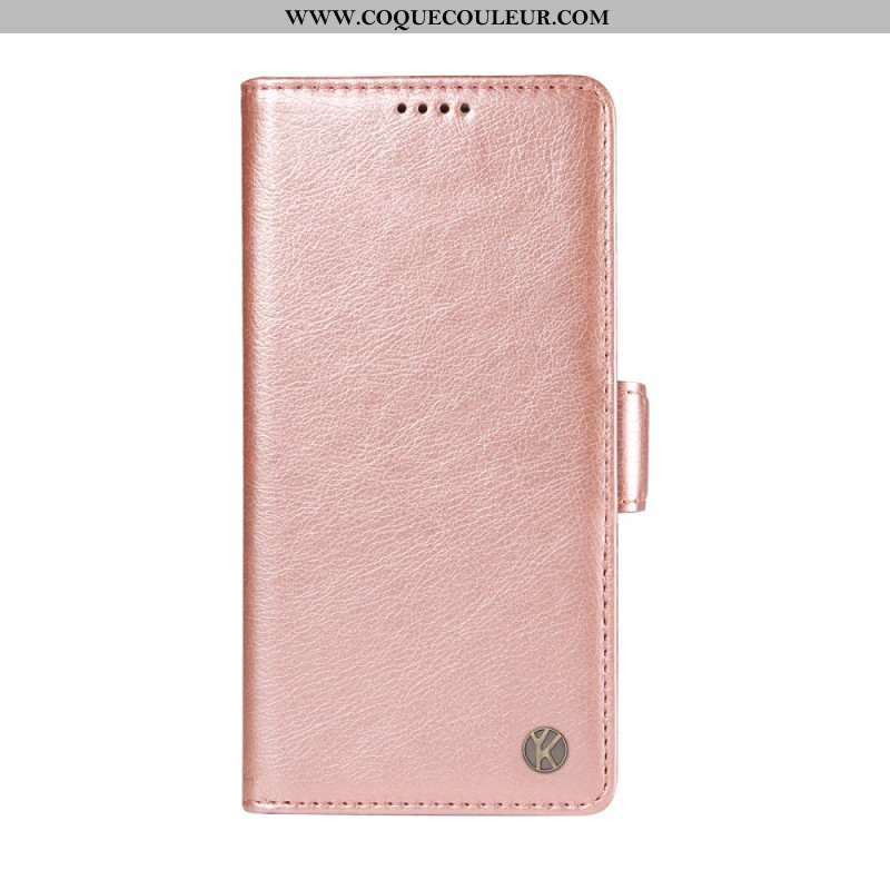 Housse Xiaomi Redmi Note 14 4G Texture Litchi YKATU