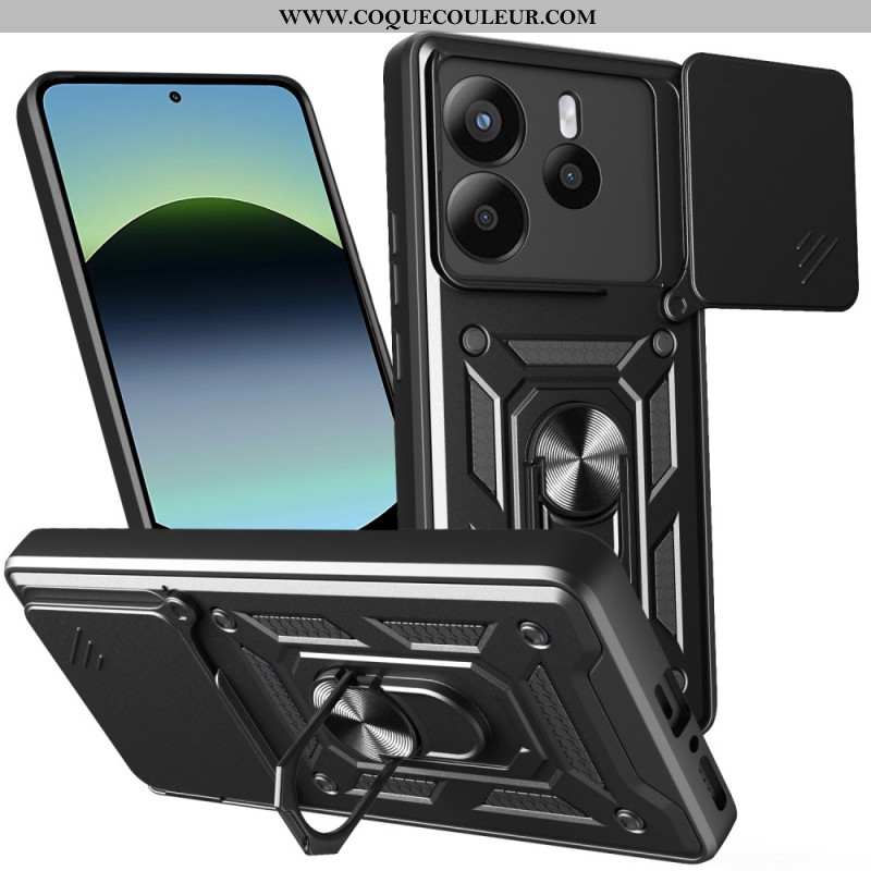 Coque Xiaomi Redmi Note 14 4G Protection Coulissante pour Caméra