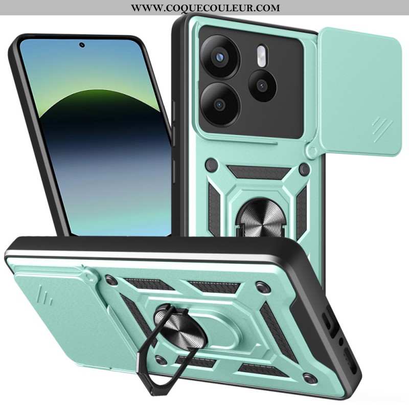 Coque Xiaomi Redmi Note 14 4G Protection Coulissante pour Caméra