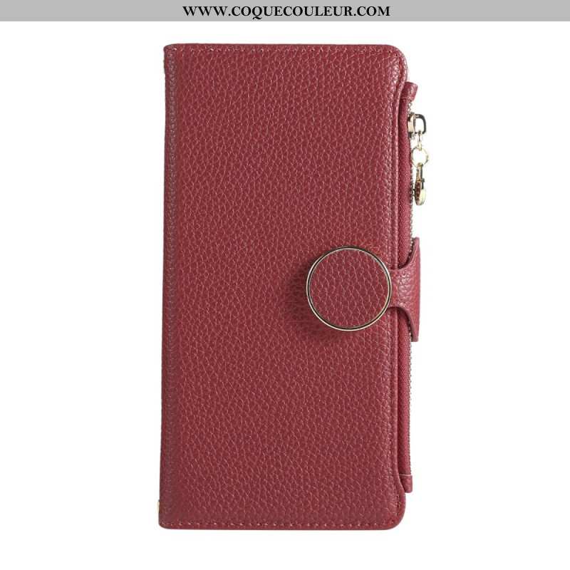 Housse Xiaomi Redmi Note 14 5G Portefeuille Style Rétro