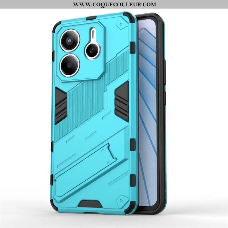 Coque Xiaomi Redmi Note 14 5G Support Amovible Deux Positions Mains Libres