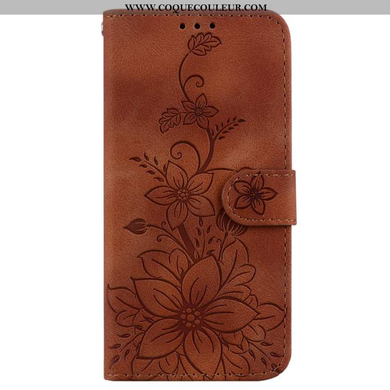 Housse Xiaomi Redmi Note 14 5G Motif Fleur de Lys