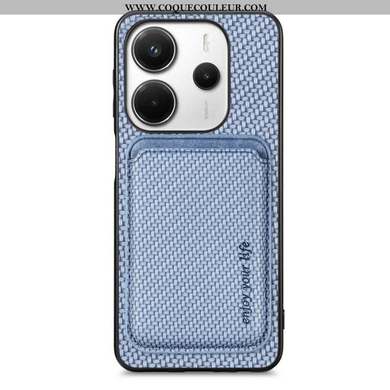 Coque Xiaomi Redmi Note 14 5G Porte-Cartes Magnétique Détachable