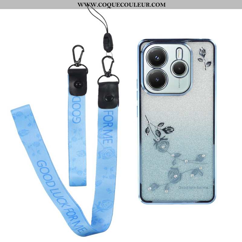 Coque Xiaomi Redmi Note 14 5G Lanières KADEM