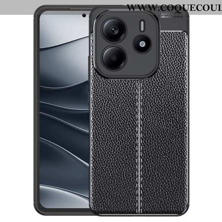 Coque Xiaomi Redmi Note 14 5G Texture Litchi