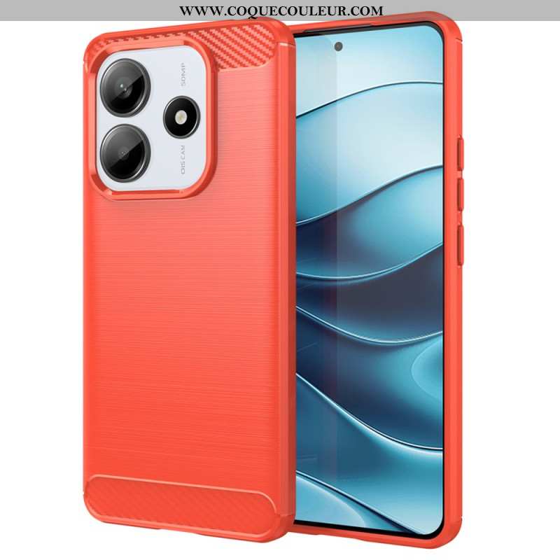 Coque Xiaomi Redmi Note 14 5G Fibre Carbone Brossée