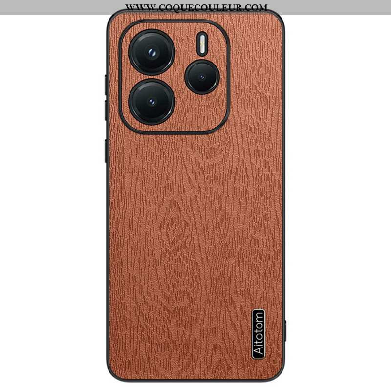 Coque Xiaomi Redmi Note 14 5G Effet Bois