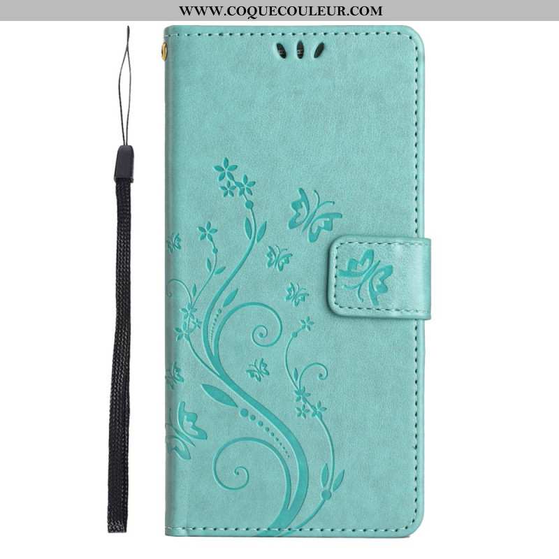 Housse Xiaomi Redmi Note 14 5G Fleurs et Papillons