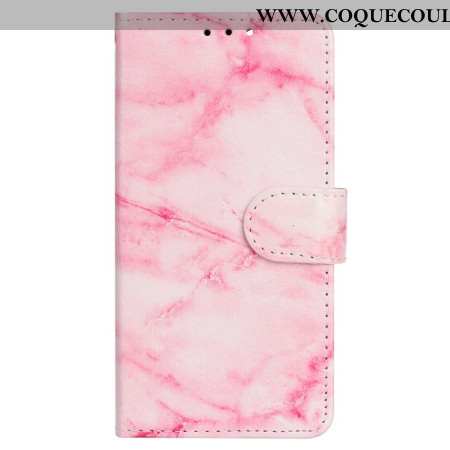 Housse Xiaomi Redmi Note 14 Pro 4G Motif Marbre Rose