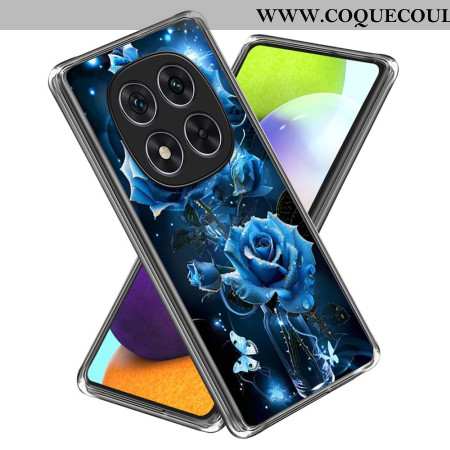Coque Xiaomi Redmi Note 14 Pro 4G Roses Bleues
