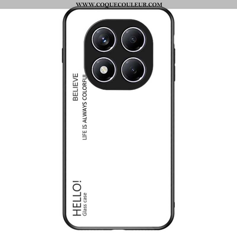 Coque Xiaomi Redmi Note 14 Pro 4G Verre Trempé Hello