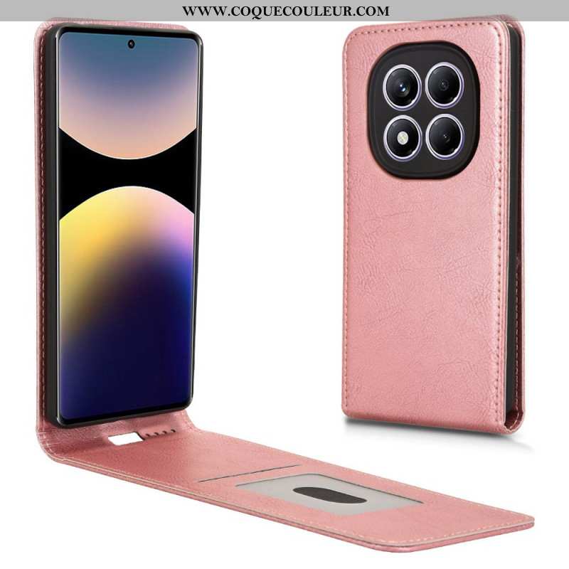 Housse Xiaomi Redmi Note 14 Pro 4G Design Rabat Vertical
