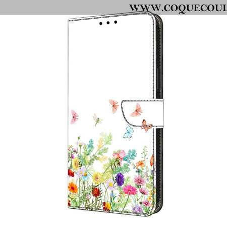 Housse Xiaomi Redmi Note 14 Pro 4G Champs Fleuri