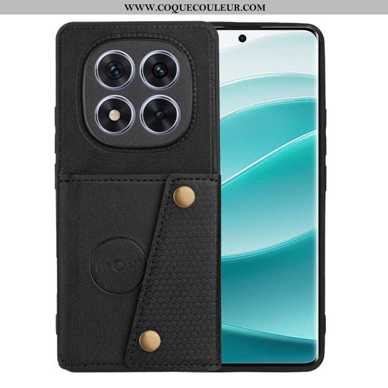 Coque Xiaomi Redmi Note 14 Pro 4G Porte-cartes et Support