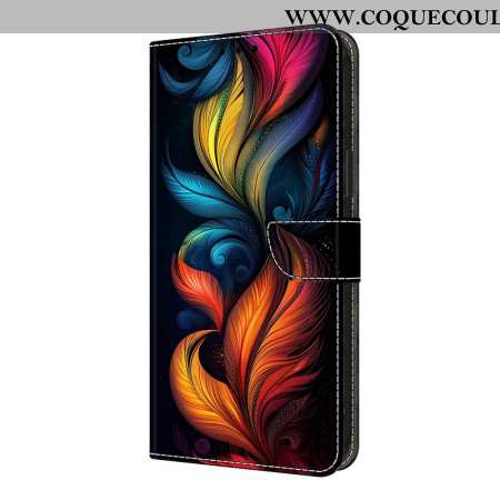 Housse Xiaomi Redmi Note 14 Pro 4G Plumes Colorées