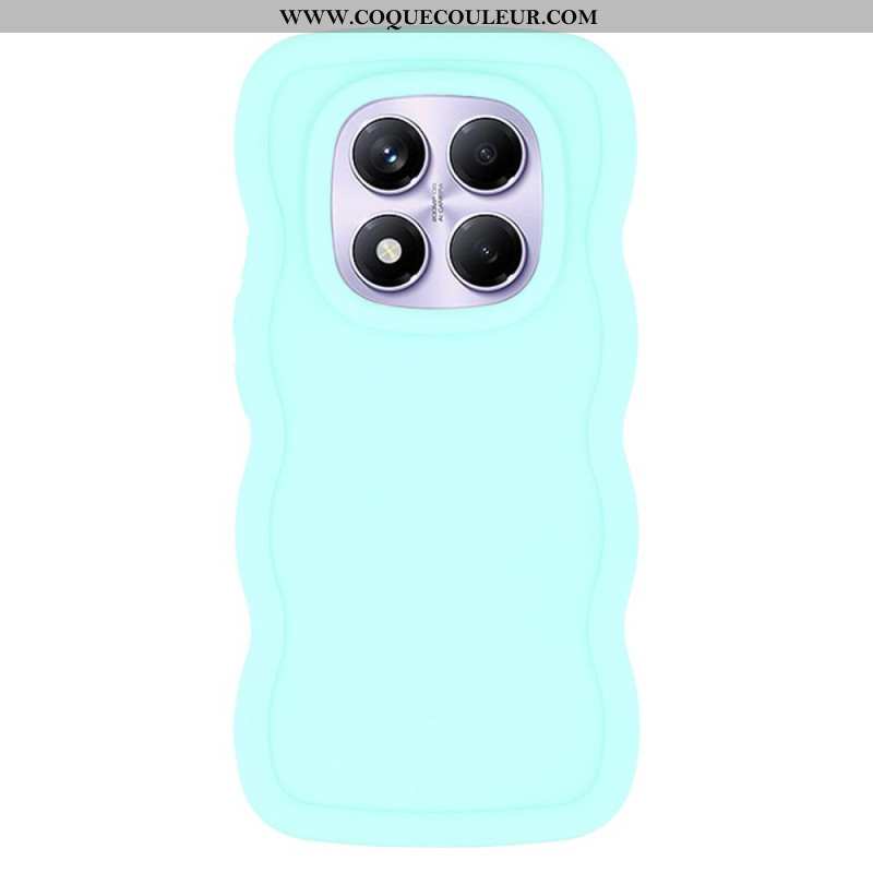 Coque Xiaomi Redmi Note 14 Pro 4G Bords Ondulés