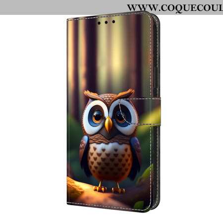 Housse Xiaomi Redmi Note 14 Pro 4G Hibou Brun