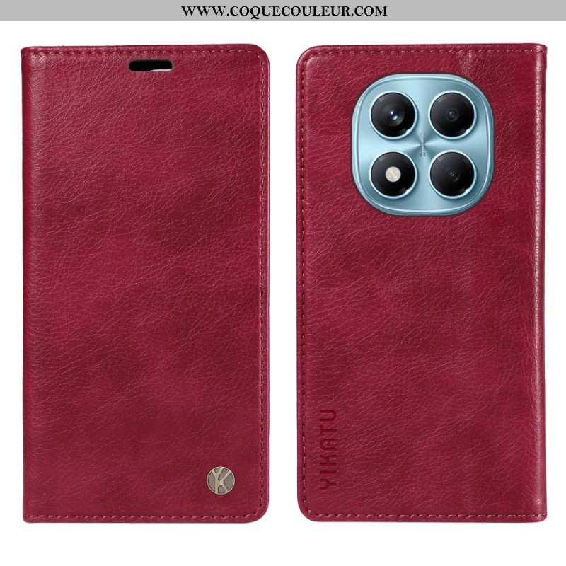 Flip Cover Xiaomi Redmi Note 14 Pro 4G Vintage YIKATU