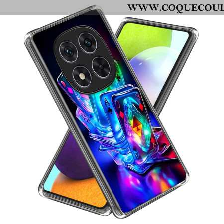 Coque Xiaomi Redmi Note 14 Pro 4G Cartes à Jouer Colorées