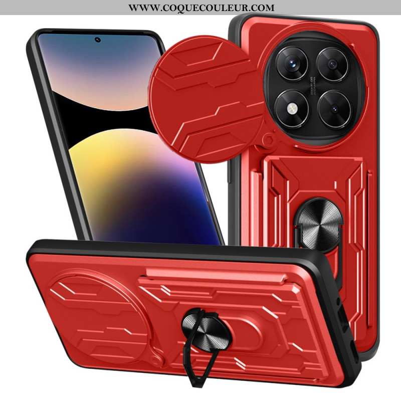 Coque Xiaomi Redmi Note 14 Pro 4G Ultra Résistante avec Support et Protecteur Objectif