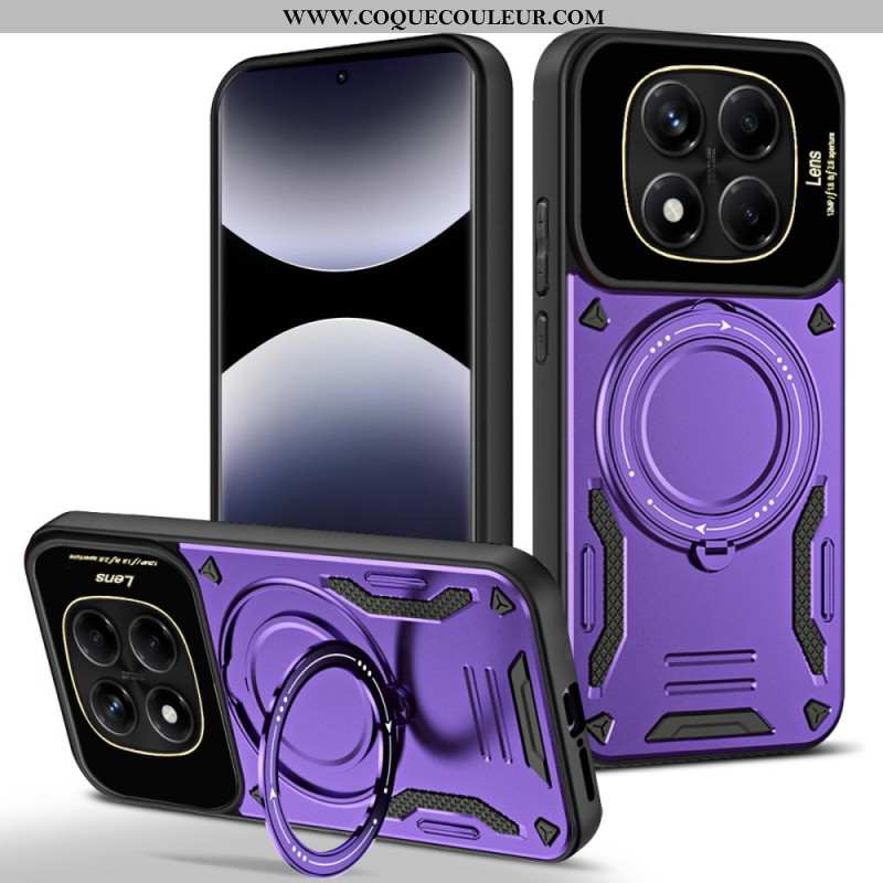 Coque Xiaomi Redmi Note 14 Pro 4G Support Rotatif Magnétique