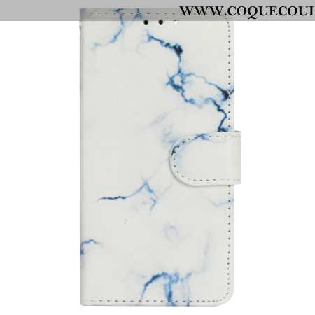 Housse Xiaomi Redmi Note 14 Pro 4G Motif Marbre Blanc