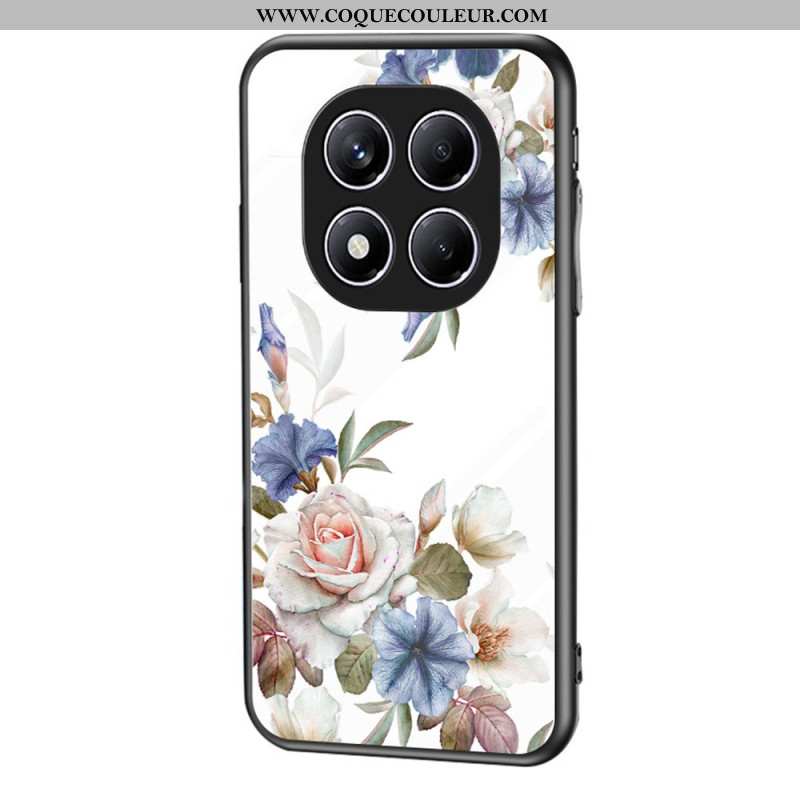 Coque Xiaomi Redmi Note 14 Pro 4G Verre Trempé Florale