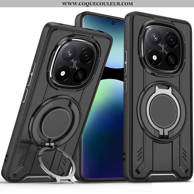 Coque Xiaomi Redmi Note 14 Pro 4G Compatible MagSafe avec Support Rotatif