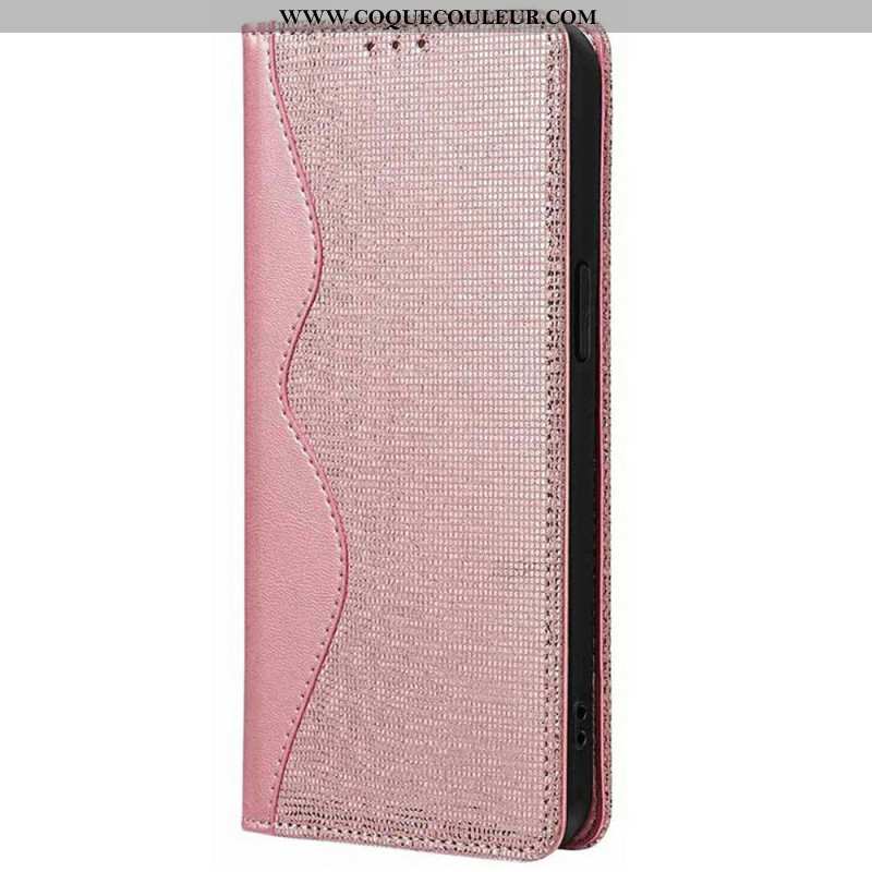 Flip Cover Xiaomi Redmi Note 14 Pro 5G / Poco X7 Protection RFID Design Ondulé