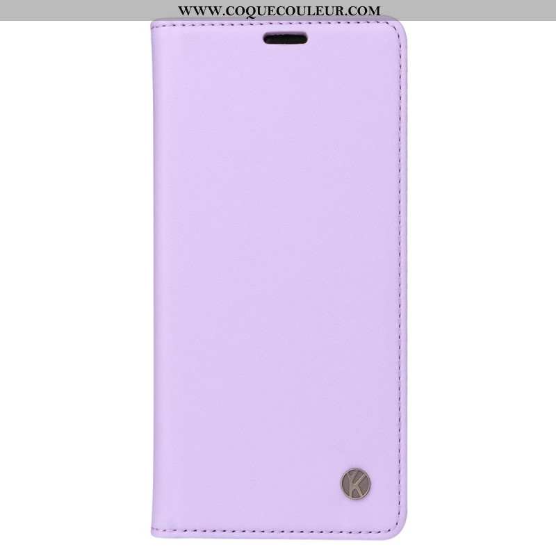 Flip Cover Xiaomi Redmi Note 14 Pro Plus 5G / 14 Pro 5G / Poco X7 Simili Cuir YIKATU
