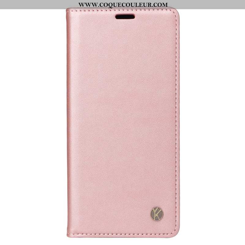 Flip Cover Xiaomi Redmi Note 14 Pro Plus 5G / 14 Pro 5G / Poco X7 Simili Cuir YIKATU