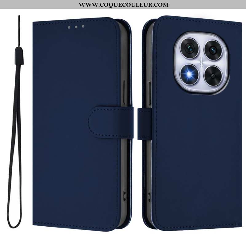 Housse Xiaomi Redmi Note 14 Pro Plus 5G / 14 Pro 5G / Poco X7 Style Cuir Uni