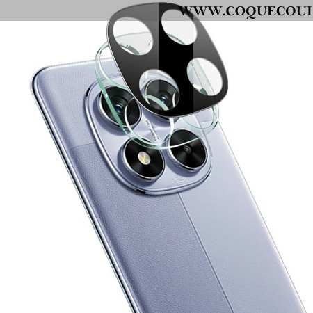 Lentille de Protection en verre Trempé pour Xiaomi Redmi Note 14 Pro 5G / Poco X7 (version noire)
