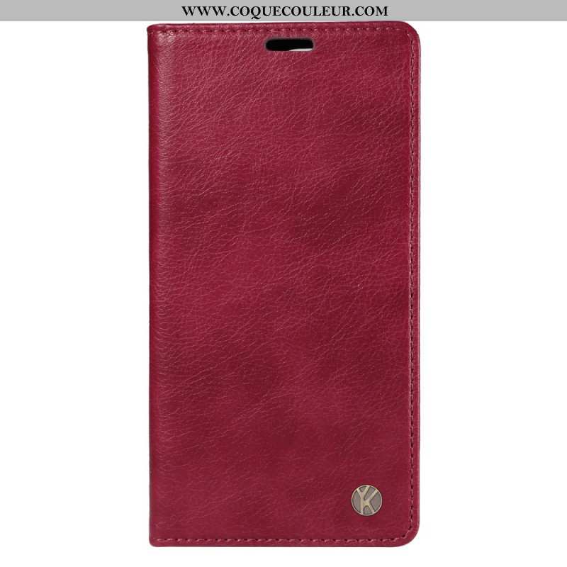 Flip Cover Xiaomi Redmi Note 14 Pro Plus 5G / 14 Pro 5G / Poco X7 Vintage YKATU
