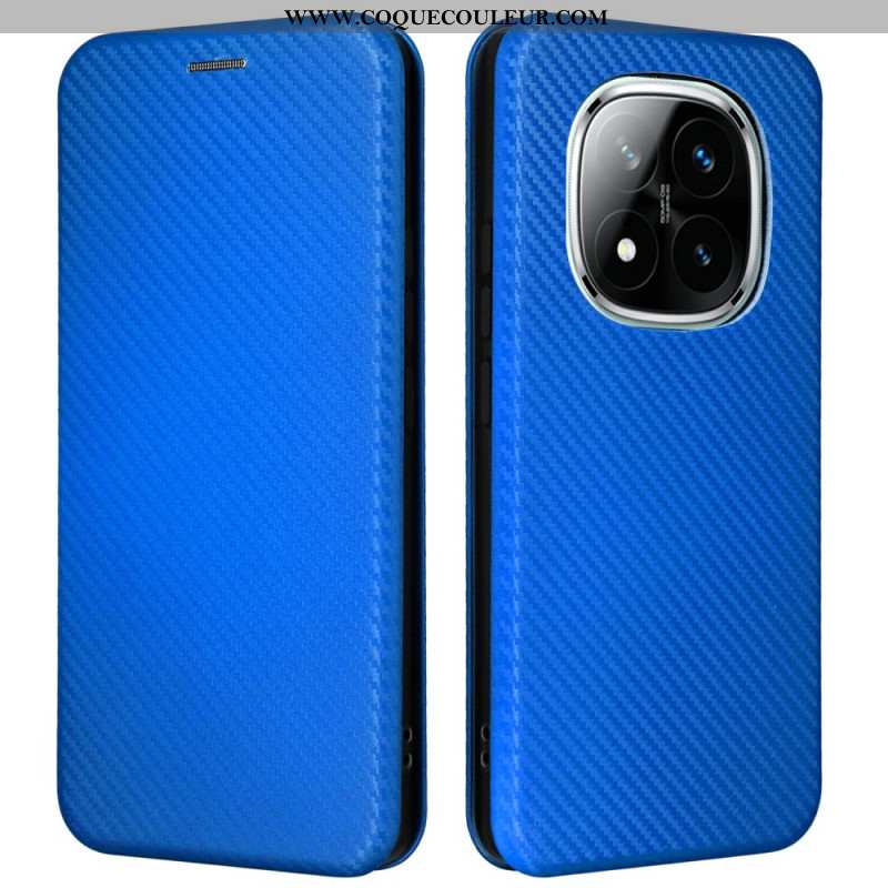 Flip Cover Xiaomi Redmi Note 14 Pro 5G / Poco X7 Fibre Carbone
