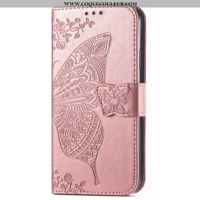 Housse Xiaomi Redmi Note 14 Pro 5G / Poco X7 Papillon Baroque