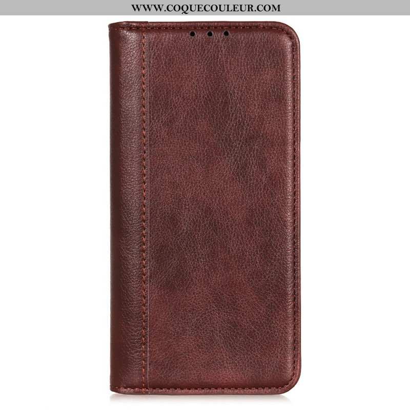 Flip Cover Xiaomi Redmi Note 14 Pro 5G / Poco X7 Cuir Fendu