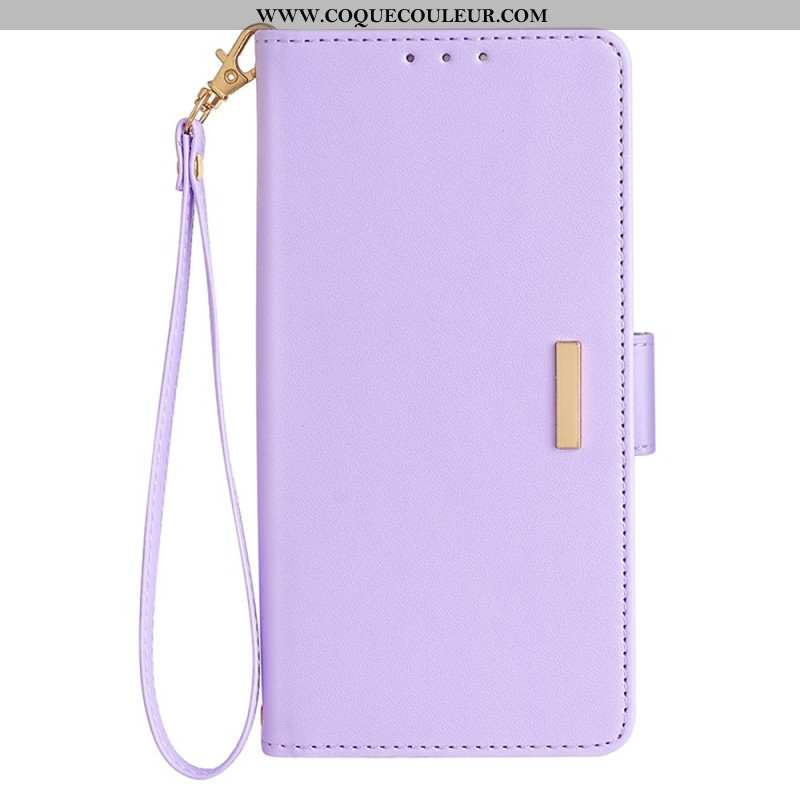 Housse Xiaomi Redmi Note 14 Pro 5G / Poco X7 Fermoir Doré