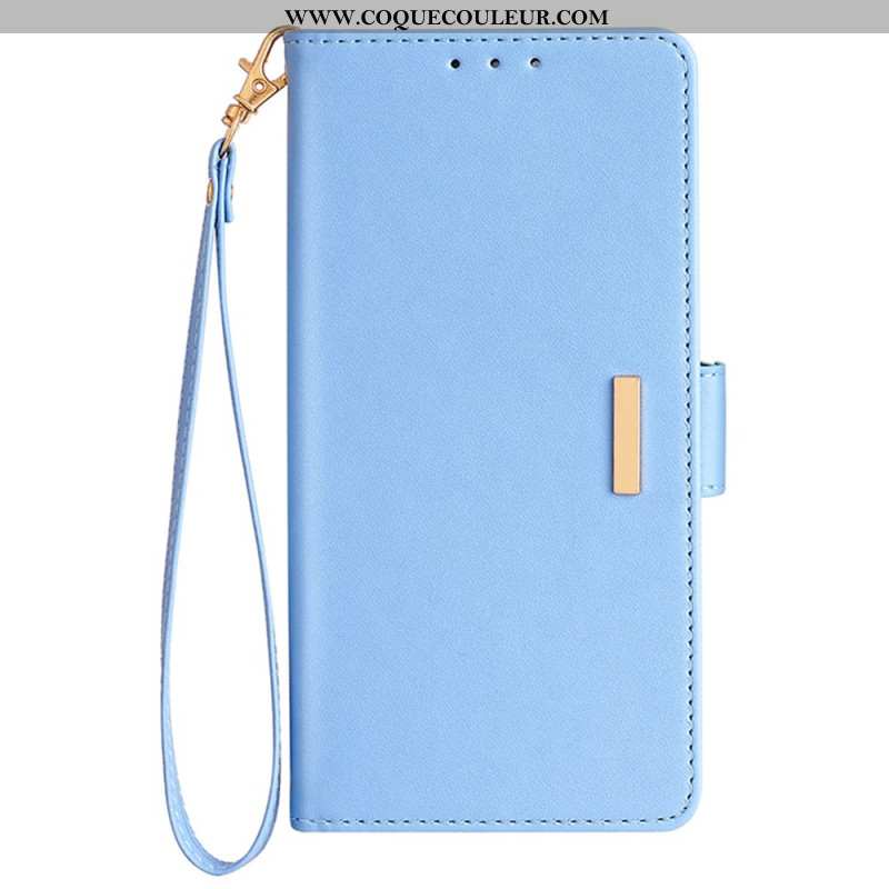 Housse Xiaomi Redmi Note 14 Pro 5G / Poco X7 Fermoir Doré