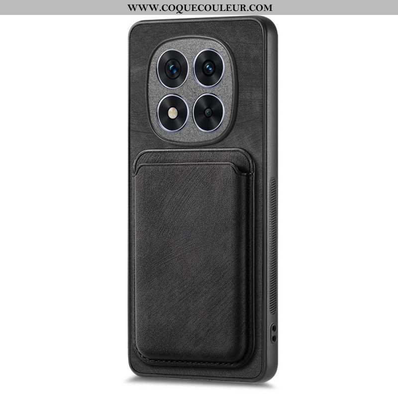Coque Xiaomi Redmi Note 14 Pro 5G / Poco X7 Effet Cuir Porte-cartes Détachable
