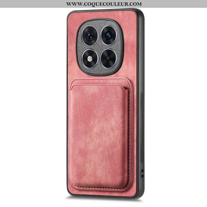 Coque Xiaomi Redmi Note 14 Pro 5G / Poco X7 Effet Cuir Porte-cartes Détachable