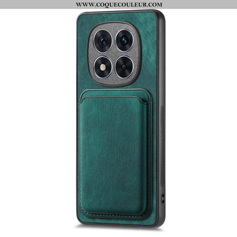 Coque Xiaomi Redmi Note 14 Pro 5G / Poco X7 Effet Cuir Porte-cartes Détachable