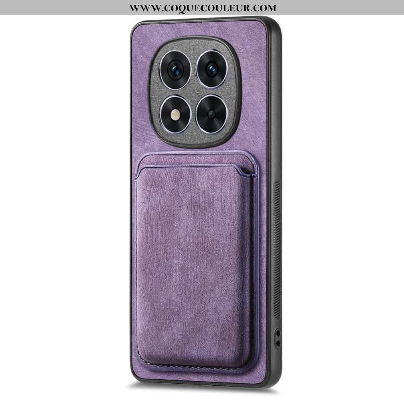 Coque Xiaomi Redmi Note 14 Pro 5G / Poco X7 Effet Cuir Porte-cartes Détachable