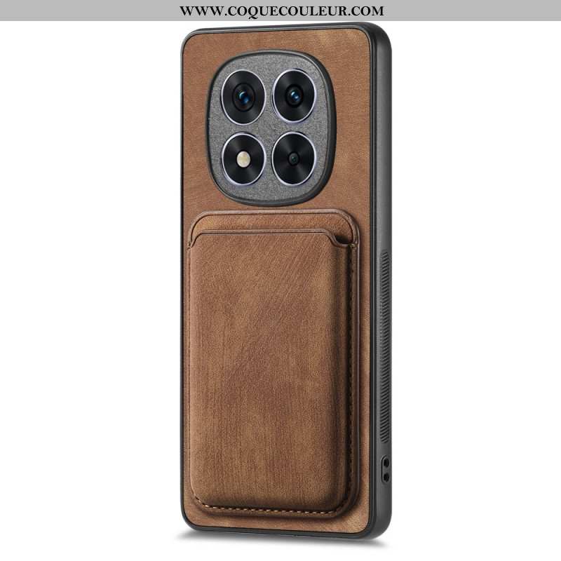 Coque Xiaomi Redmi Note 14 Pro 5G / Poco X7 Effet Cuir Porte-cartes Détachable