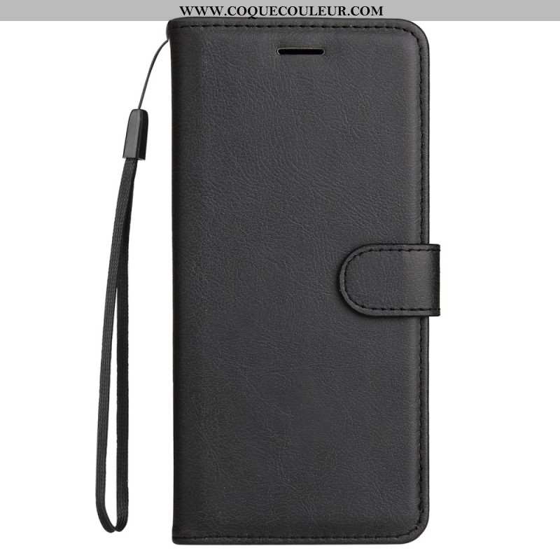 Housse Xiaomi Redmi Note 14 Pro Plus 5G / 14 Pro 5G / Poco X7 Simili Cuir Uni